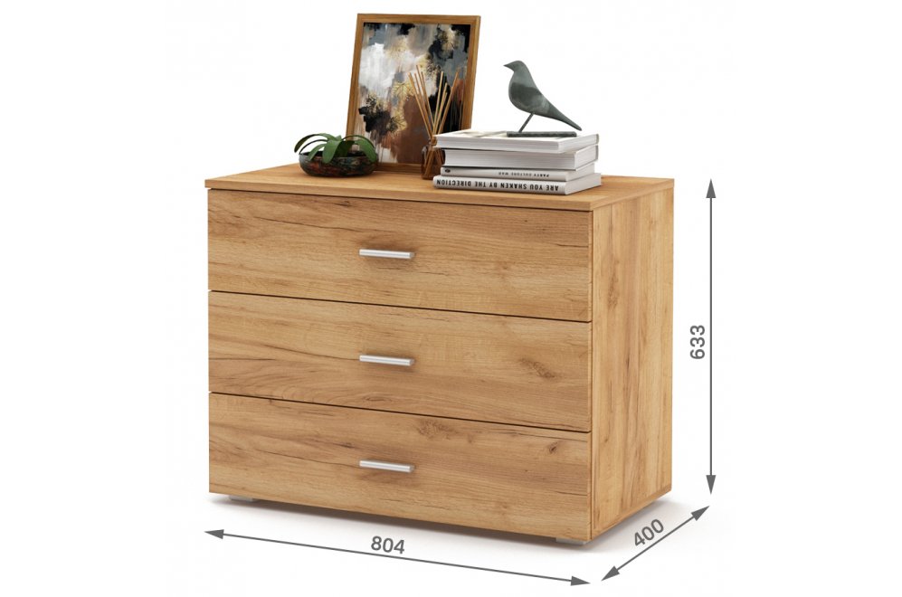 Комод Мартин-2 дуб золотистый