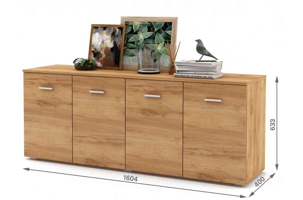 Комод Мартин-5 дуб золотистый