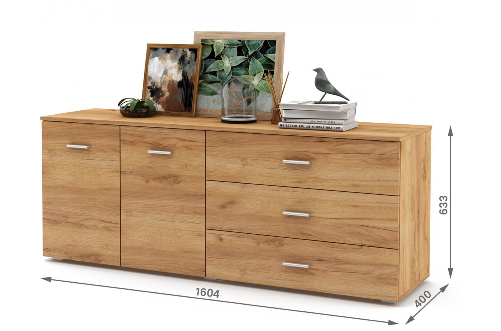 Комод Мартин-7 дуб золотистый