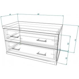 Комод Мебелайн-14