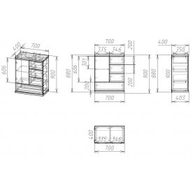 Комод Мебелайн-2
