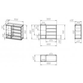 Комод Мебелайн-6