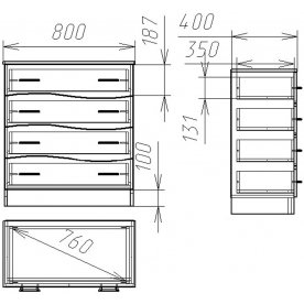 Комод Мебелеф-11
