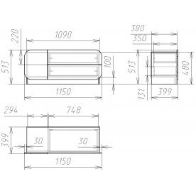 Комод Мебелеф-27