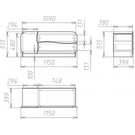 Комод Мебелеф-28