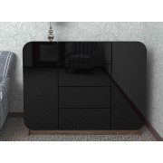 ясень шимо тёмный / черный глянец