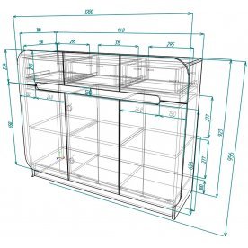 Комод Мебелеф-42
