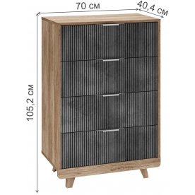 Комод Мегаполис КМ-02