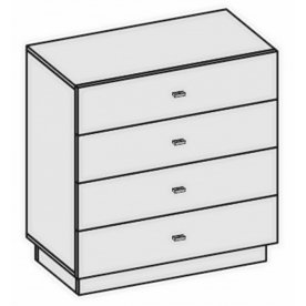 Комод МС Квадро К-1