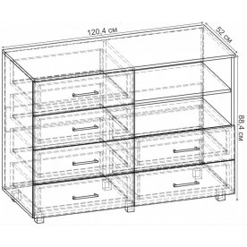 Комод Нега-2 К.035.1200-01