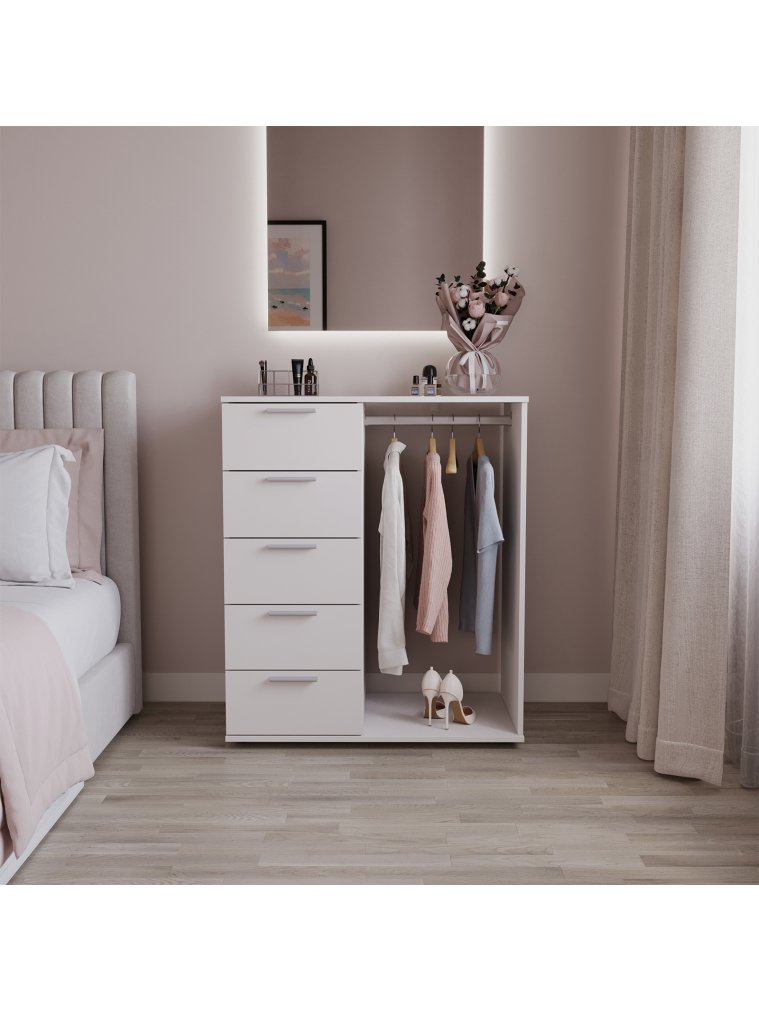 Комод Николь лдсп белый