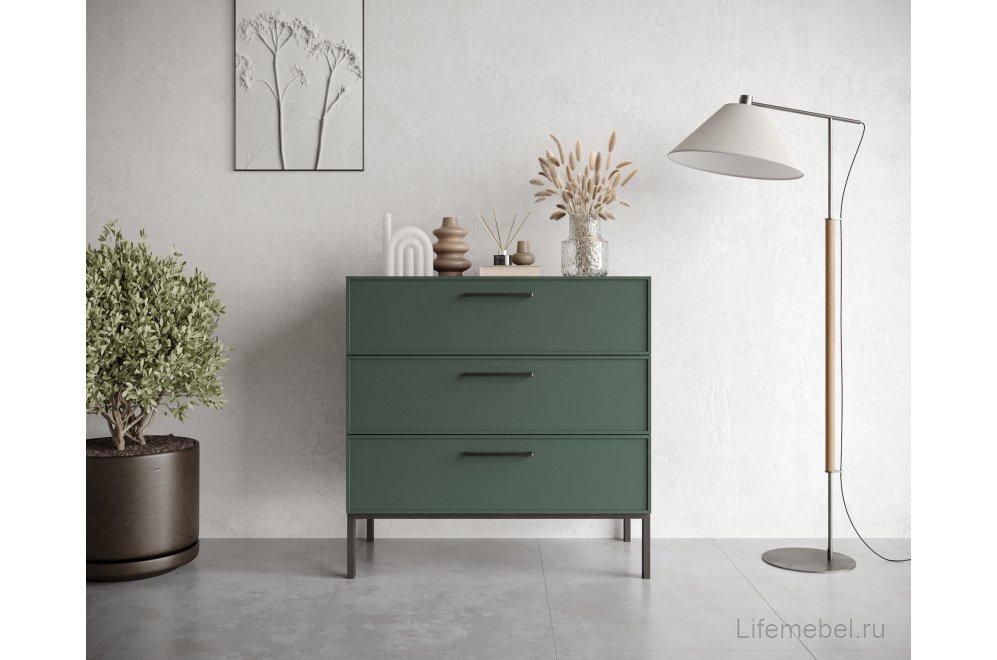 Комод Николь (Nicole) NLN12G Зеленый