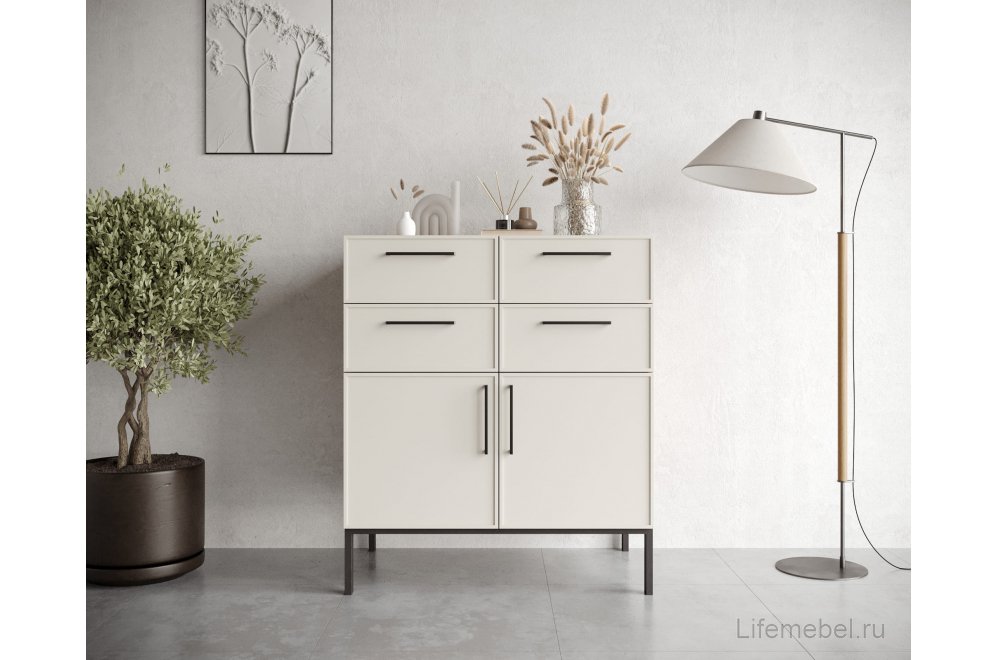 Комод Николь (Nicole) NLN17 Бежевый