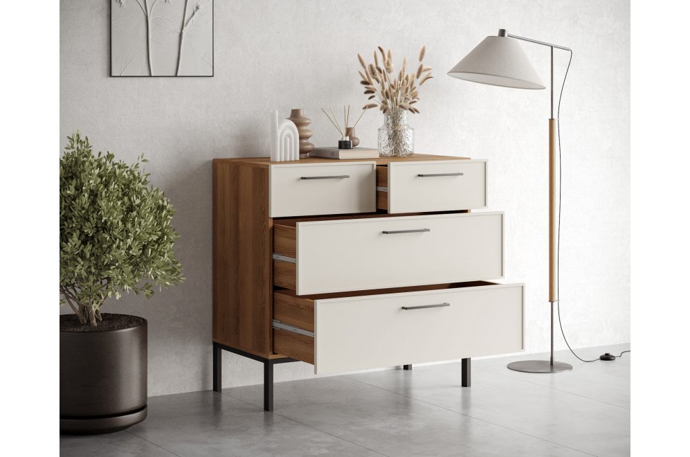 Комод Николь (Nicole) NR22 Белый