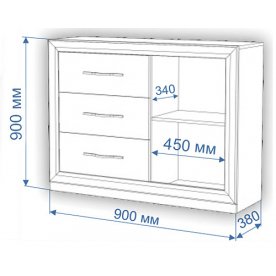 Комод Нобиле Км-120/38 ФГ ККо