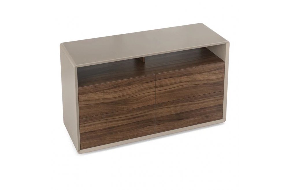 Комод Olimar ореха / бежевый матовый