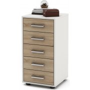 белый / дуб сонома