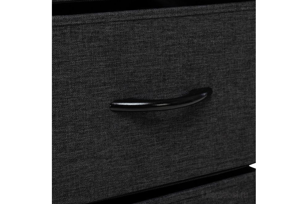 Комод-пенал Leset Ноа 4 черный