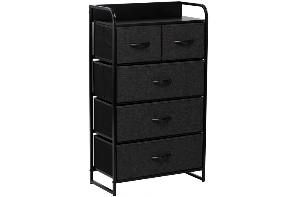 Комод-пенал Leset Ноа 5 черный