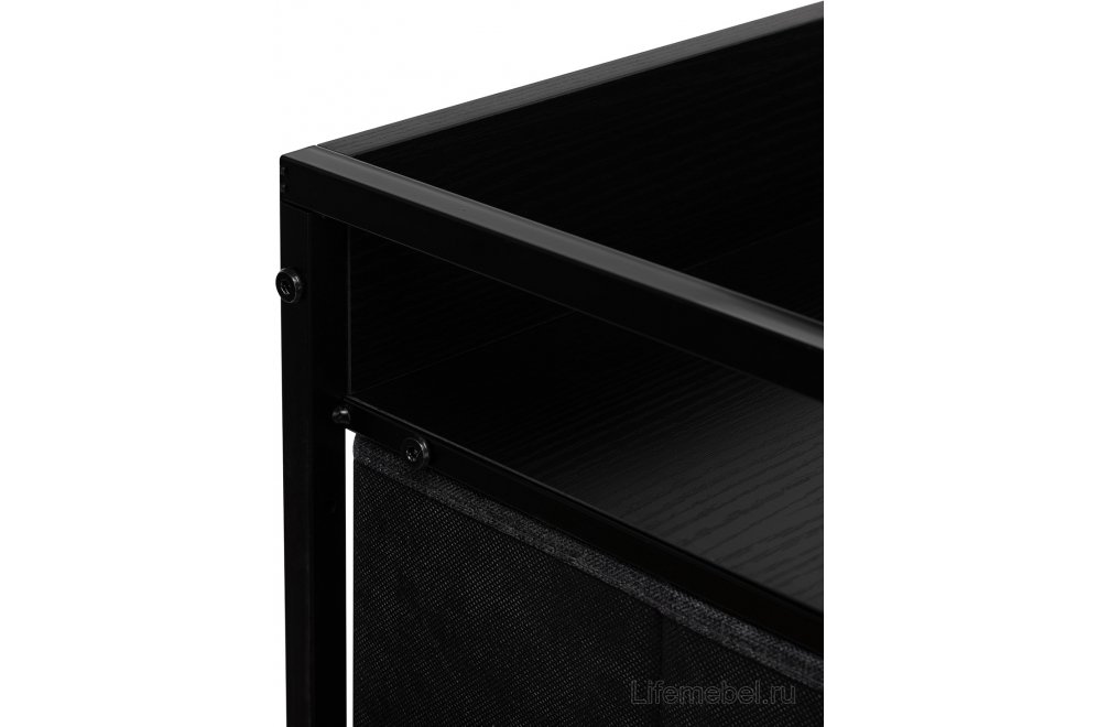 Комод-пенал Leset Ноа 5 черный