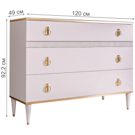 Комод Rimini Solo РМКМ-3S