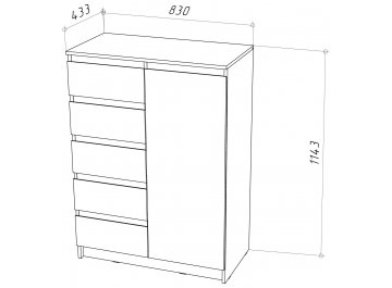 Комод Рунтроп Т-15