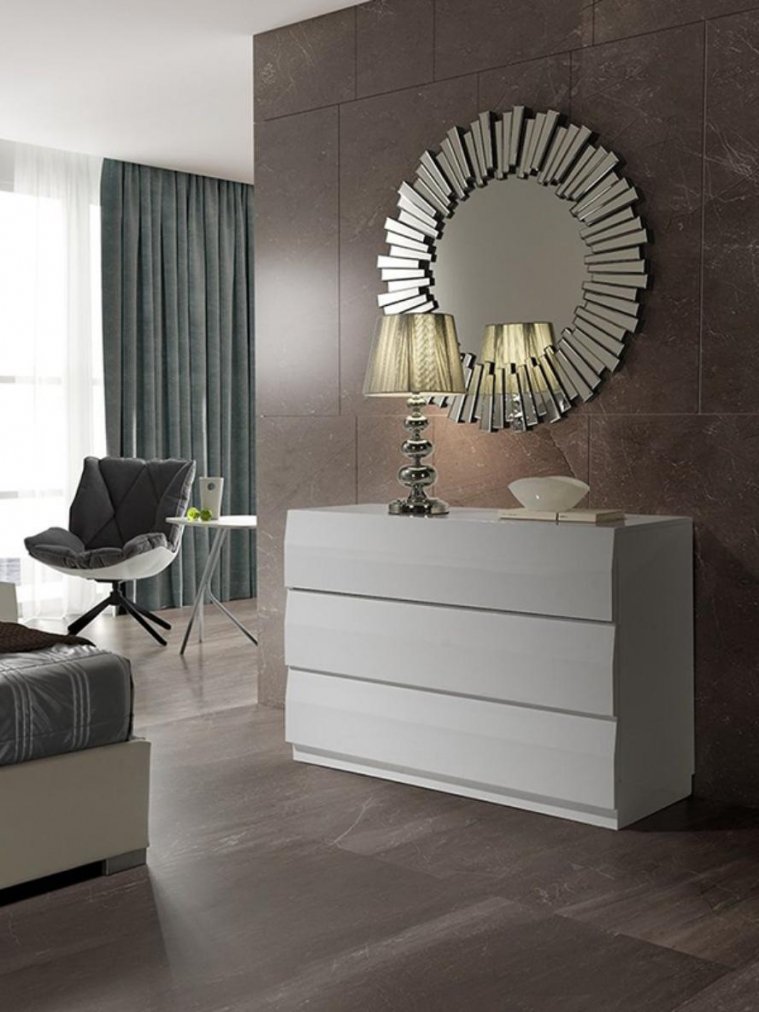 Комод С-152 белый горизонтальный