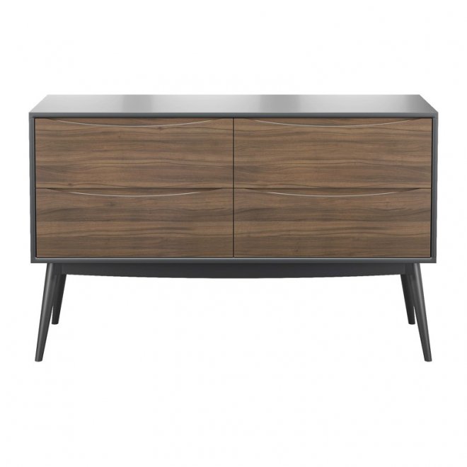 Комод Sevilla серый матовый / ореха