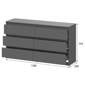 Комод Сибити 138