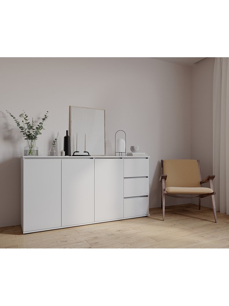 Комод Сура 1704 белый