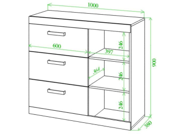 Комод Той 100 БЕБЕ