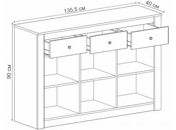 Комод Даллас