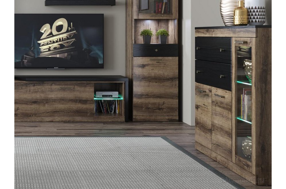 Комод Джаггер 1V2D2S дуб монастырский