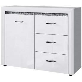 Комод WhiteBlack 1D3S