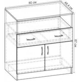Комод Уют-2.15 К.067.800-01