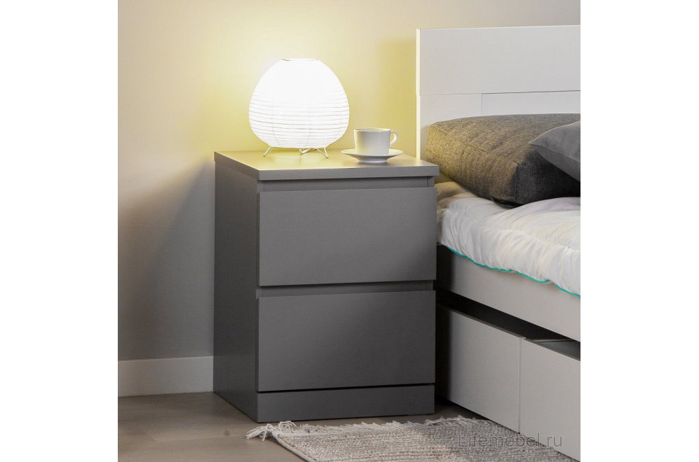 Комод Варма 2 серый