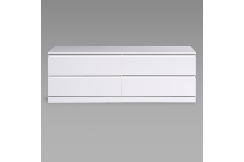 Комод Варма Прайм 4Д белый