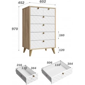 Комод Велламо ВО-02