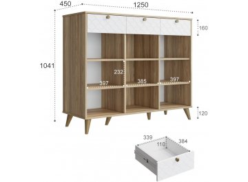 Комод Велламо ВО-05