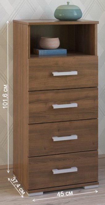 Комод Вента-75 орех