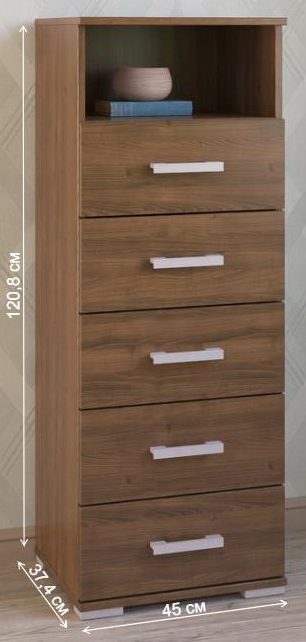 Комод Вента-76 орех