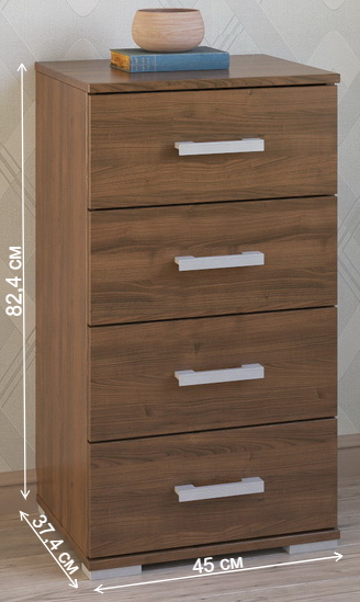 Комод Вента-84 орех