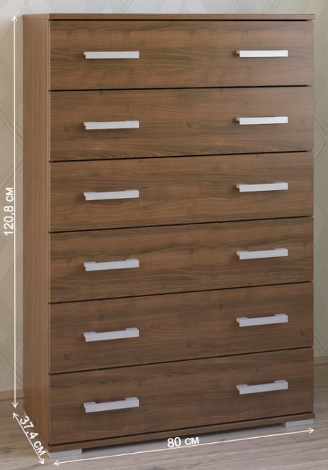 Комод Вента-87 орех