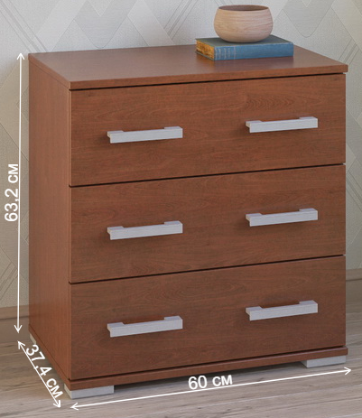 Комод Вента-90 вишня