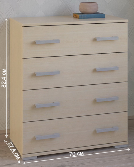 Комод Вента-94 дуб молочный