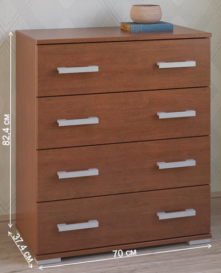 Комод Вента-94 вишня