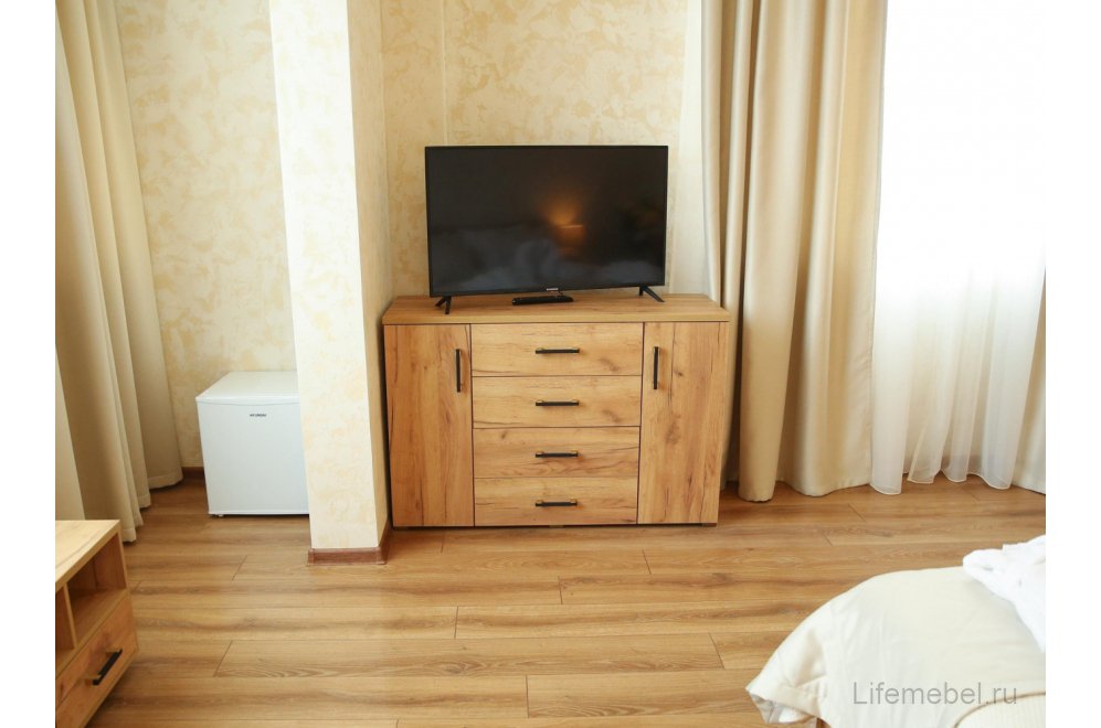 Комод Виктория ВИ-70 дуб крафт золотой