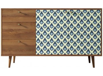 Комод Воаб орех / принт 13