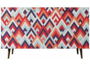 Комод Воаб орех / принт 2