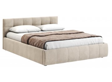 Двуспальная кровать Афродита велюр bingo beige